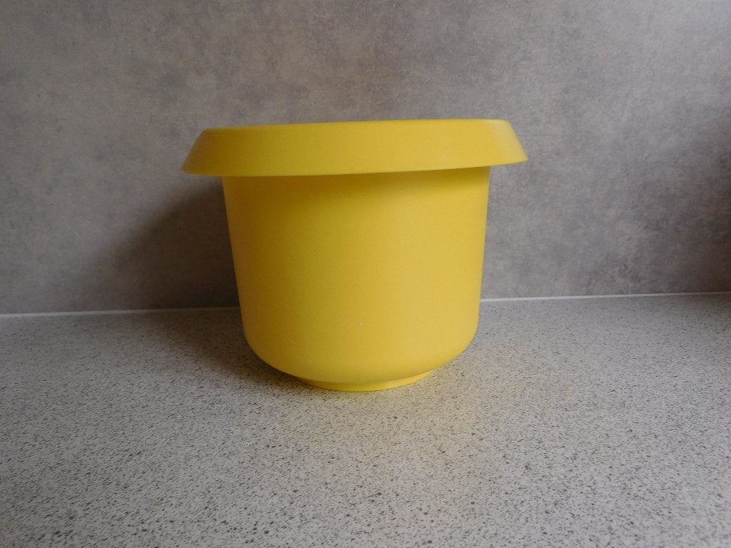 Tupperwer Mixer kom 1,5 Ltr. Geel, Geel, Ophalen of Verzenden, Zo goed als nieuw, Bak of Kom