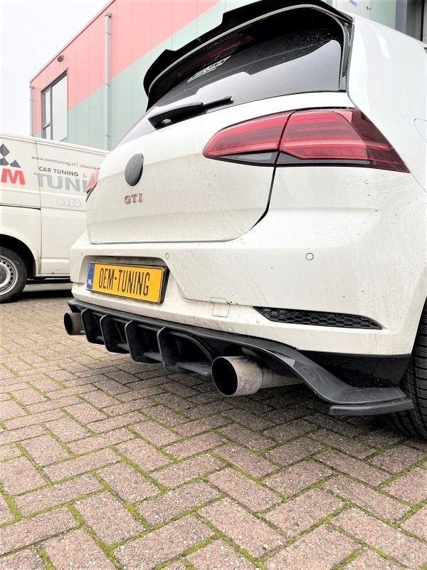 Diffuser extension geschikt voor Golf 7.5 GTI | TCR |17- 20|, Ophalen of Verzenden
