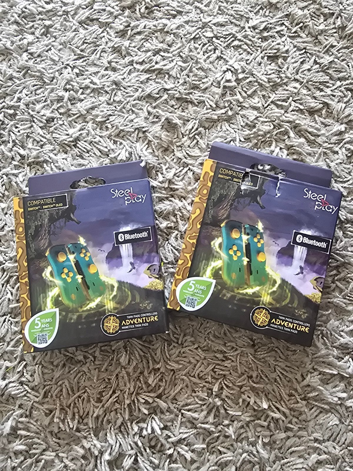 Steelplay TwinPads Adventure Controllers voor Nintendo Switc, Ophalen of Verzenden, Nieuw, Met 3 controllers of meer, Switch OLED