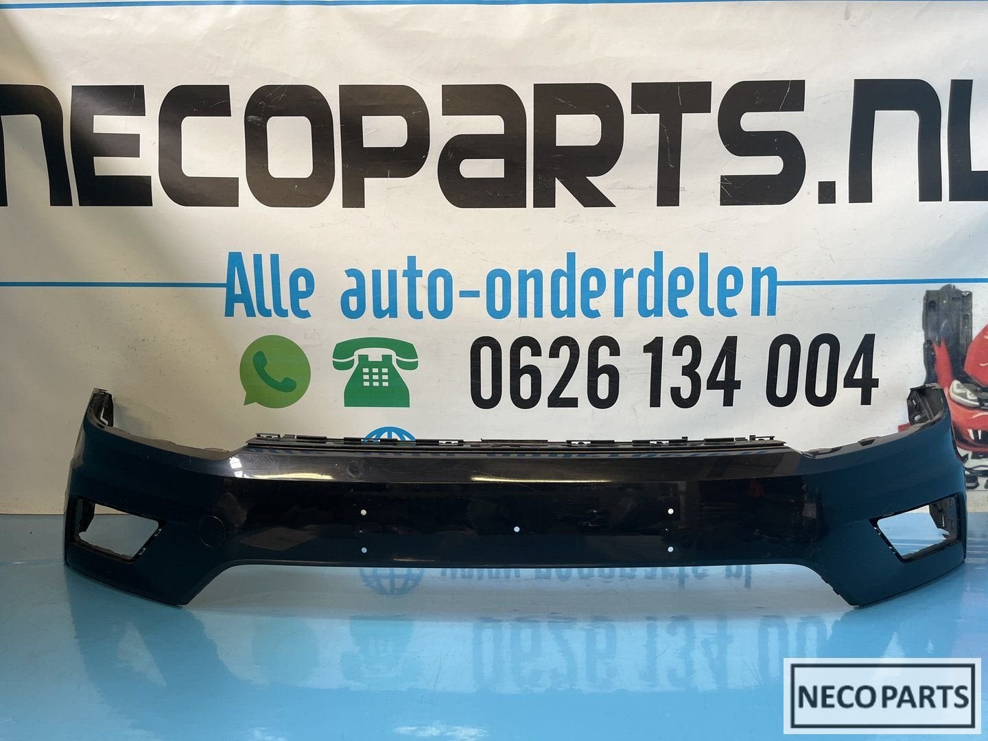 VOLKSWAGEN TIGUAN 5NA VOORBUMPER BUMPER ORIGINEEL, Gebruikt, -, Volkswagen, -