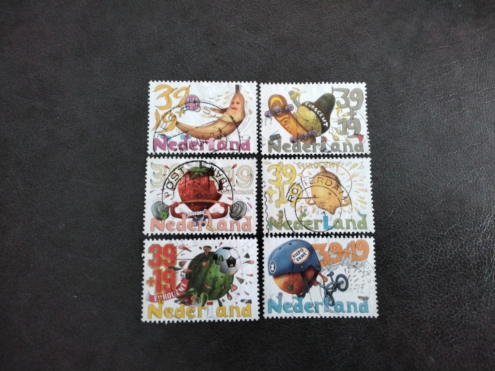 Nederland serie Kinderpostzegels 2004 gestempeld, Postzegels en Munten, Verzenden, Na 1940, Gestempeld