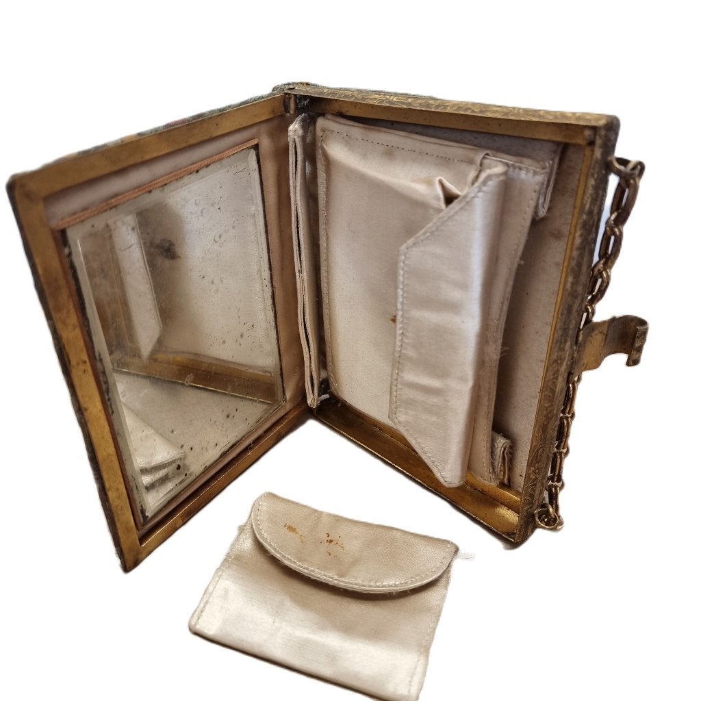 Frans Art Deco make-up tasje, jaren 20, Ophalen of Verzenden, Dames