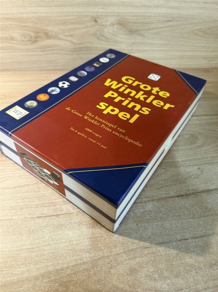 grote winkler prins spel - s6868, Hobby en Vrije tijd, Gezelschapsspellen | Bordspellen, Verzenden, Zo goed als nieuw