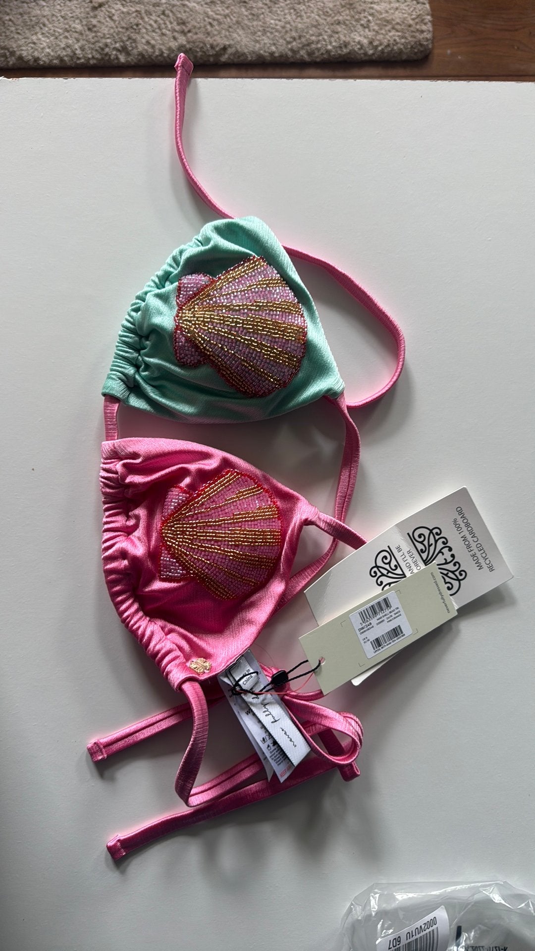 Bikinitop never fully dressed maat s nieuw, Ophalen of Verzenden, Nieuw, Blauw, Bikini