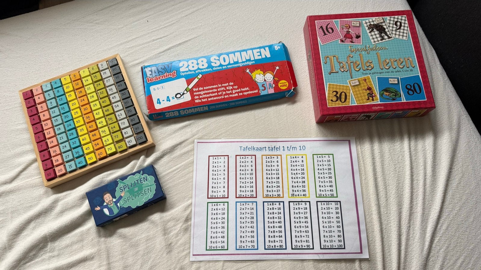 Educatieve Spellen en Materialen voor Rekenen, Ophalen of Verzenden, Gebruikt, Rekenen