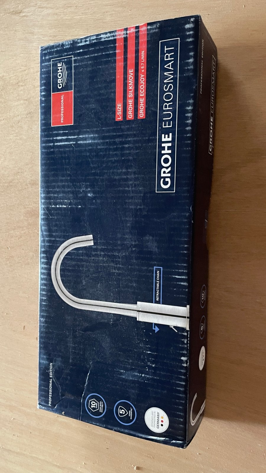 Grohe Eurosmart wastafel mengkraan  L-maat Nieuw in doos, Ophalen of Verzenden, Nieuw, Chroom, Kraan