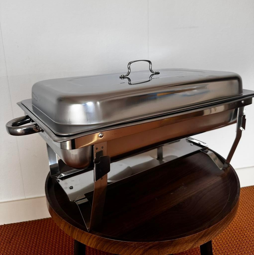 Chaffing Dish te huur, Ophalen of Verzenden, Zo goed als nieuw, Overige materialen