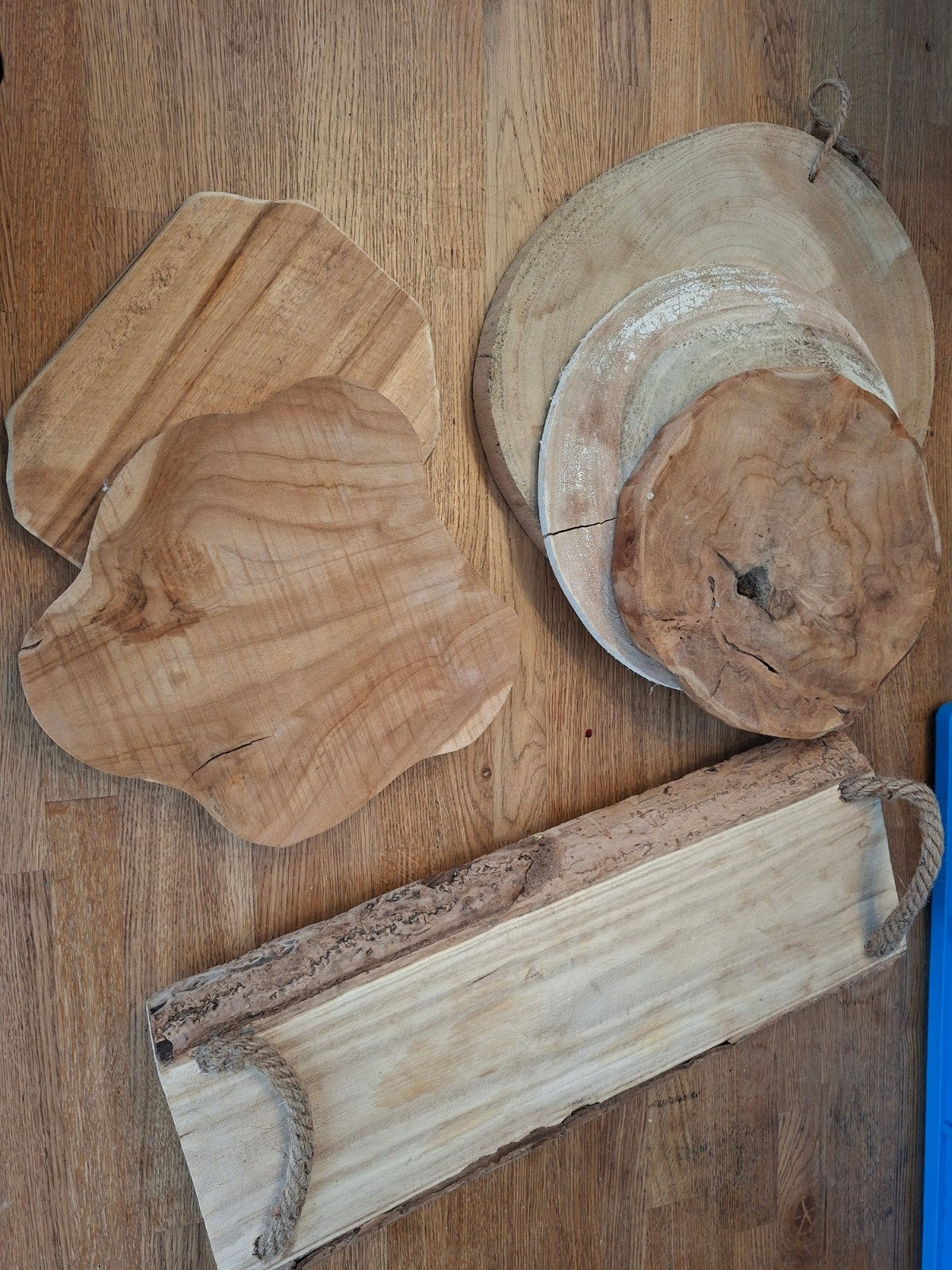 6 Kaasplanken diverse maten - Hout, Ophalen, Gebruikt, Bruin, Hout