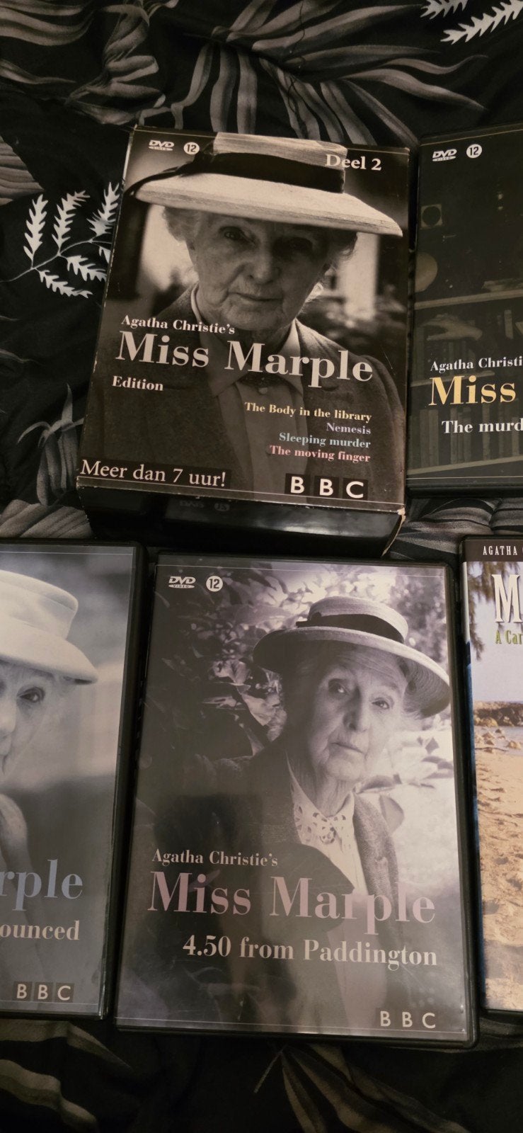 Agatha Christie's Miss Marple DVD Collectie (9stuks), Nederlands, Ophalen of Verzenden, Gebruikt, Engels