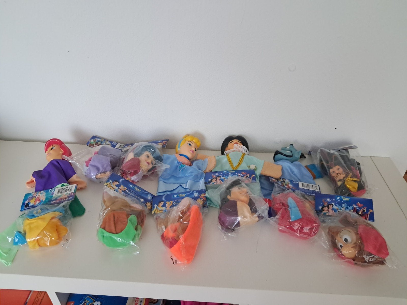 Disney Handpoppen - Complete Set  13 stuks), Ophalen of Verzenden, Nieuw, Overige typen