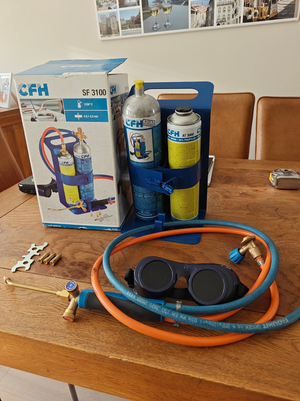 hardsoldeerset nieuw in doos, Doe-het-zelf en Verbouw, Ophalen of Verzenden, Nieuw, Overige typen