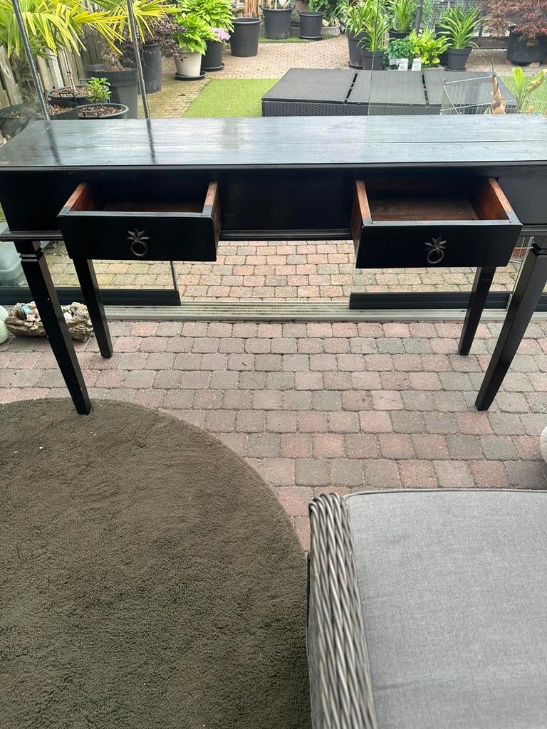 Leuk sidetabletje, Ophalen, Gebruikt, 100 tot 150 cm, Kersenhout