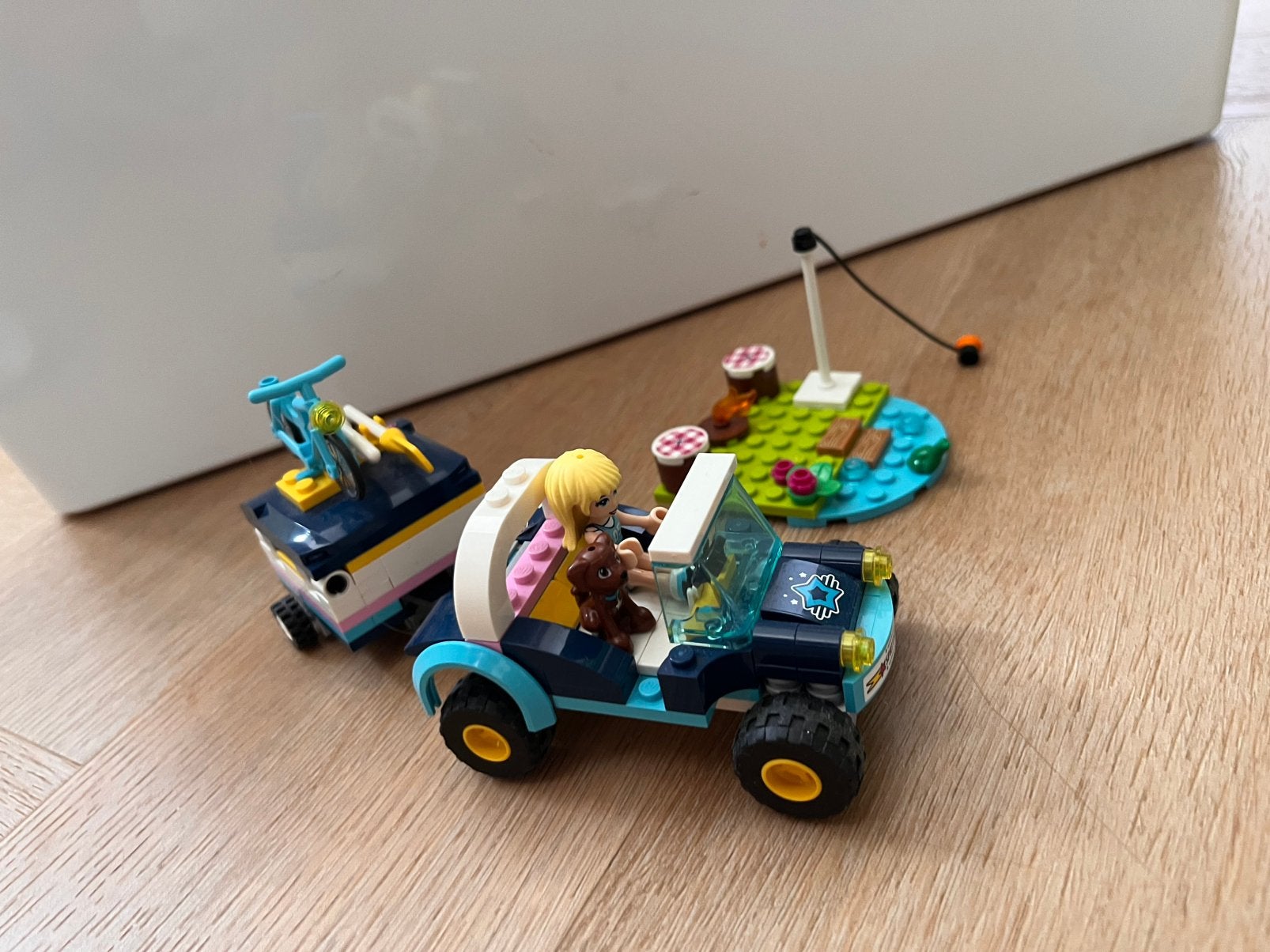 Lego Friends Stephanie's buggy en aanhanger 41364, Lego, Friends, Ophalen of Verzenden, Zo goed als nieuw
