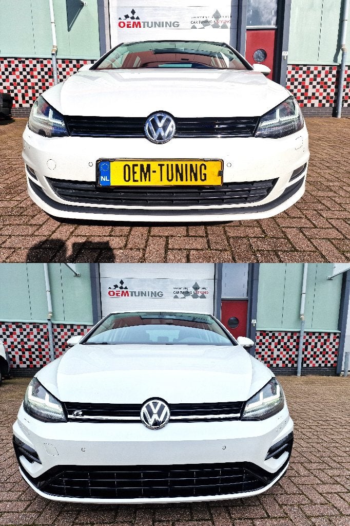 Voorbumper geschikt voor GOLF 7.5 | R-LOOK | 2017 – 2020 |, Auto diversen, Ophalen of Verzenden