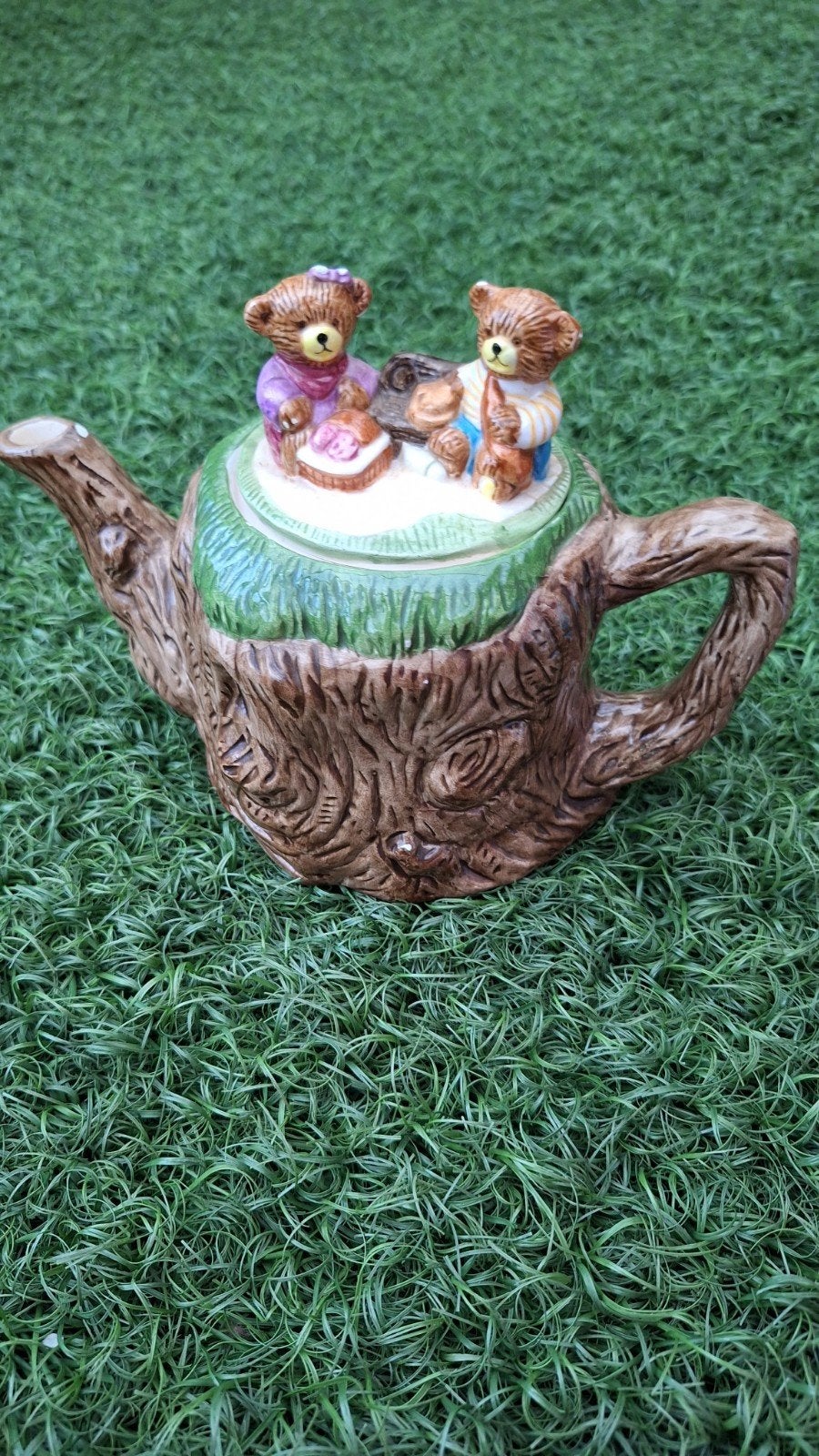 Vintage Paul Cardew Novelty Theepot – Teddy Bears P, Verzamelen, Ophalen of Verzenden, Zo goed als nieuw, Stoffen beer, Overige merken