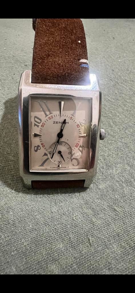 Prachtig klassiek Zenith Port Royal V horloge - Ruilen mogel, Ophalen of Verzenden, Zo goed als nieuw