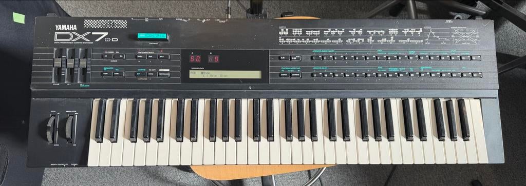 Yamaha DX7 II-D Synthesizer - Dé 80’s sound, Ophalen, Yamaha, Aanslaggevoelig, 61 toetsen