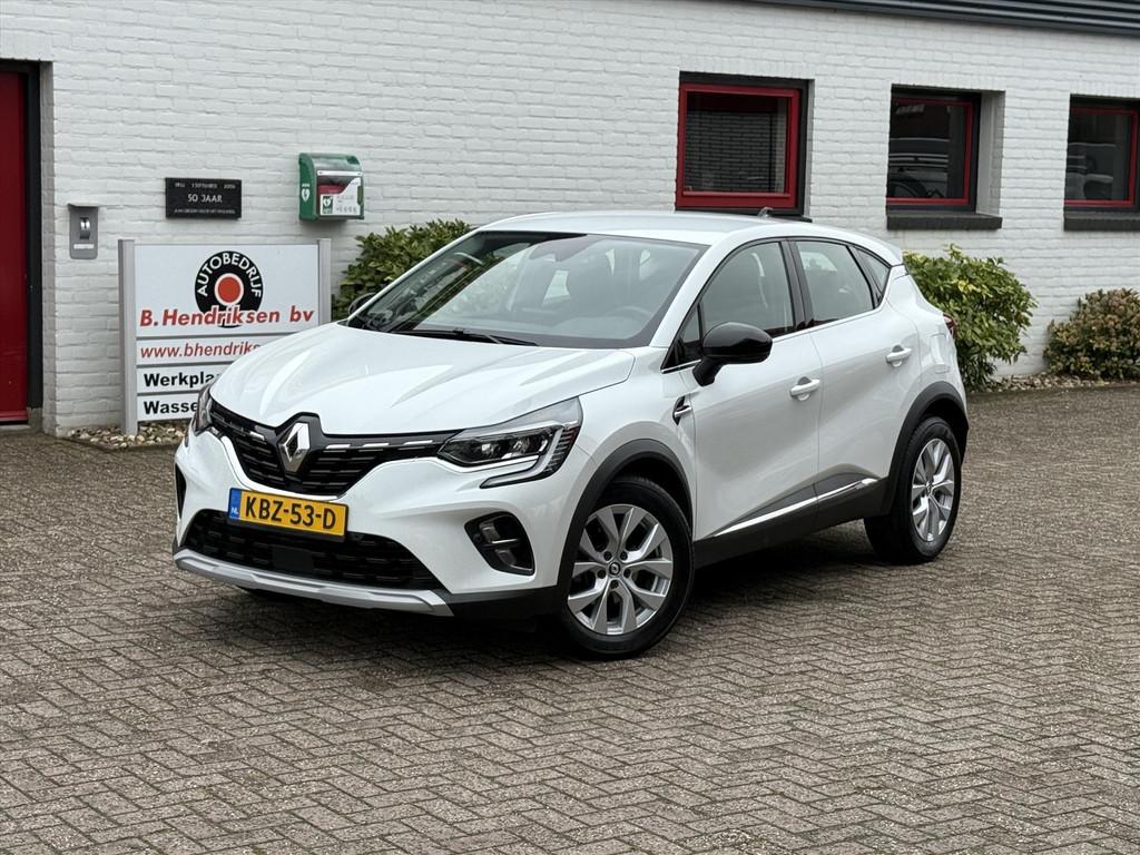 Renault Captur E-Tech Plug-In Hybrid 160pk Intens/ SOH 100%/, 77 km/l, Gebruikt, 4 cilinders, Leder en Stof