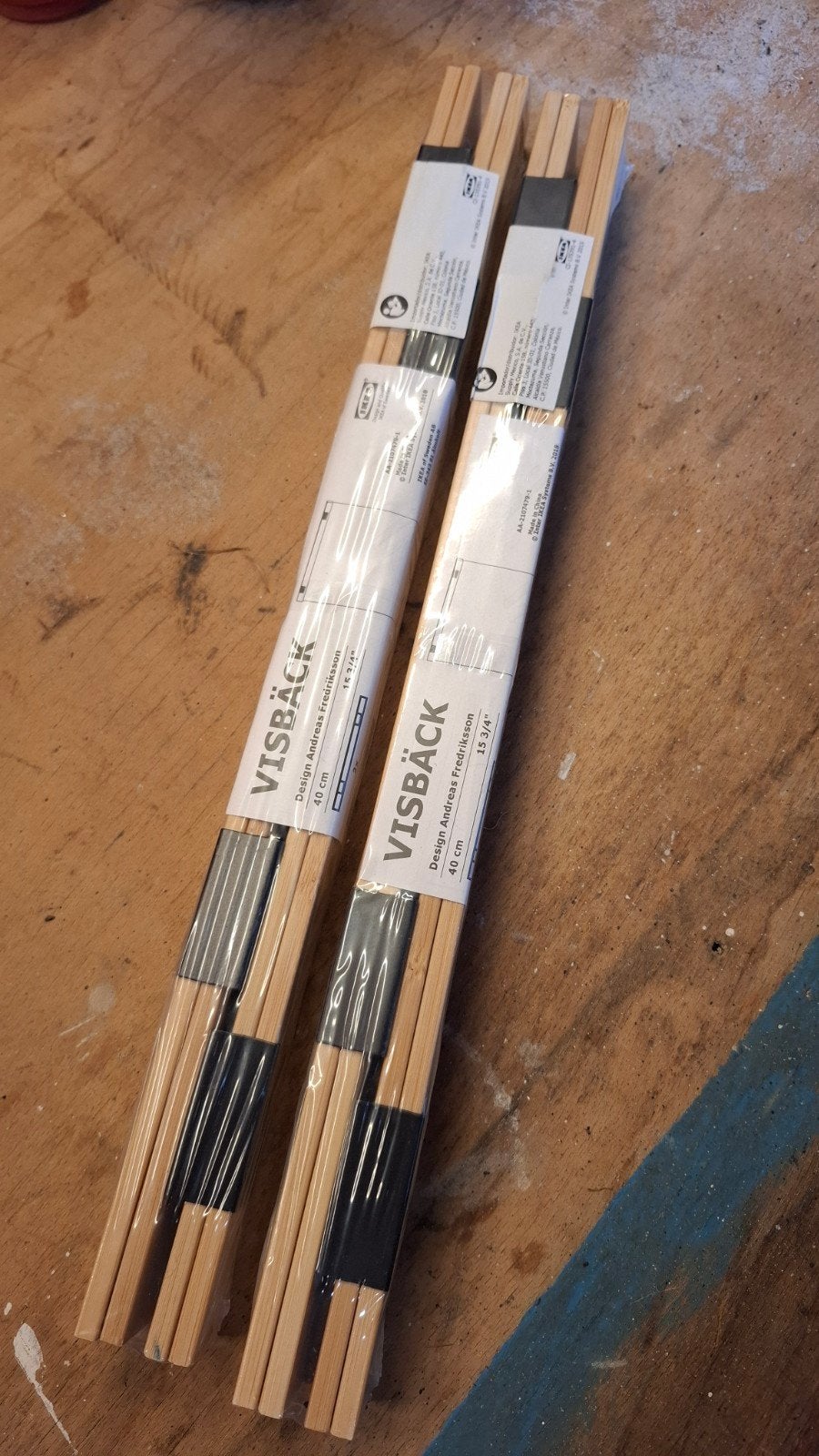 IKEA VISBÄCK Posterlijst 40 cm - Bamboe, Bruin, Nieuw, Ophalen of Verzenden, Posterlijst