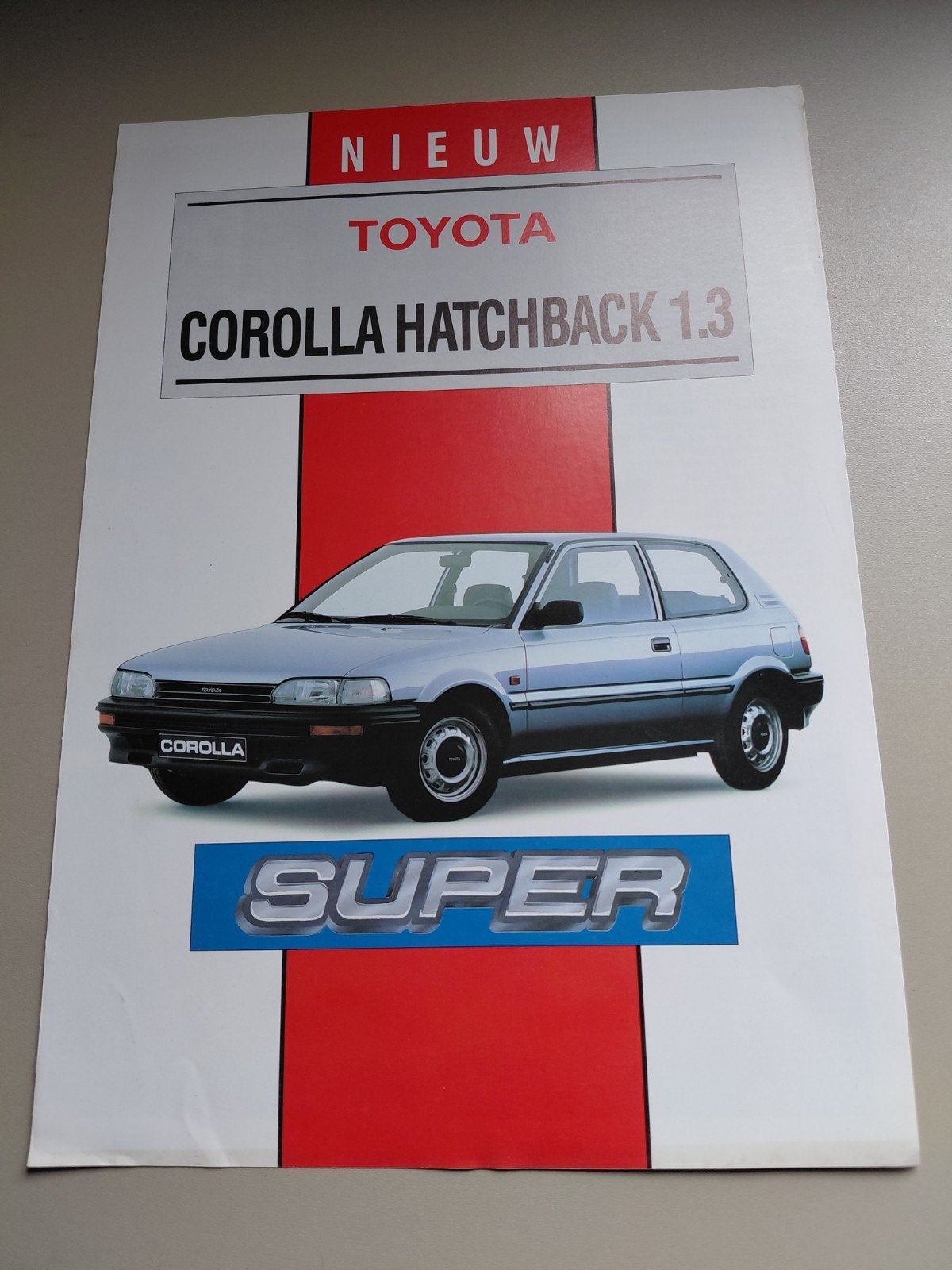 Nieuwe Toyota Corolla Hatchback 1.3 Brochure, Ophalen of Verzenden, Zo goed als nieuw, Toyota