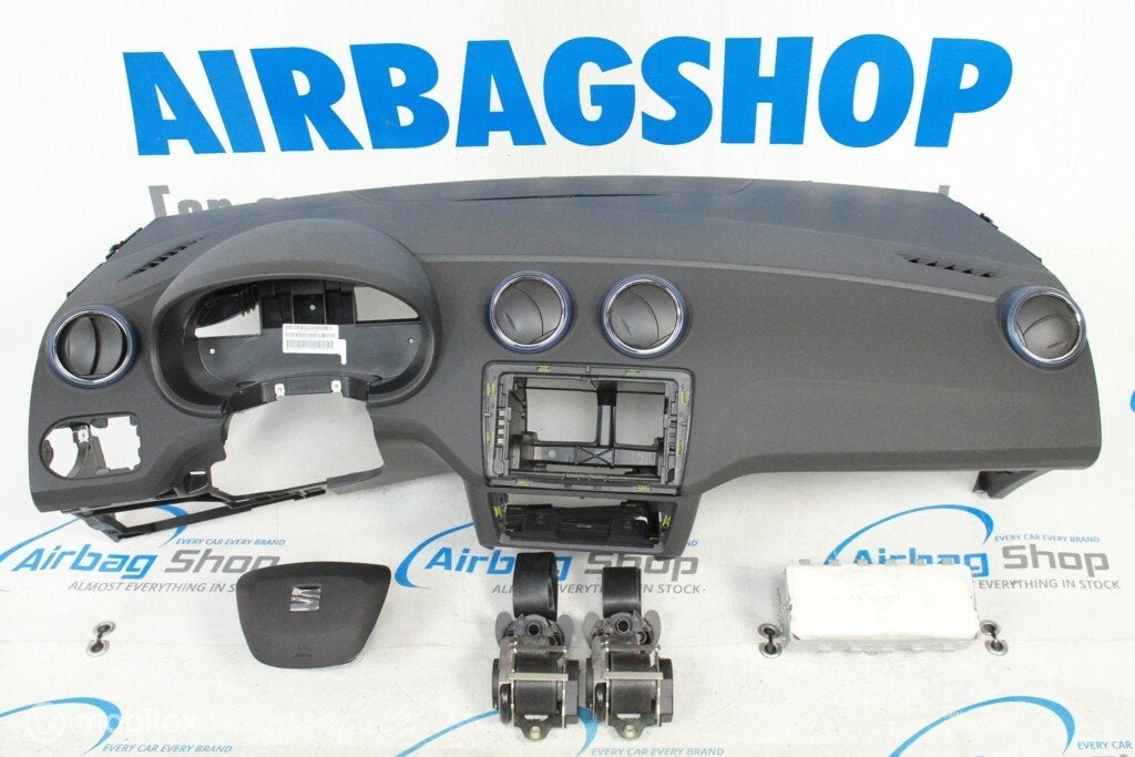 Airbag set Dashboard Seat Ibiza 6J facelift 2016-heden, Gebruikt, Ophalen of Verzenden