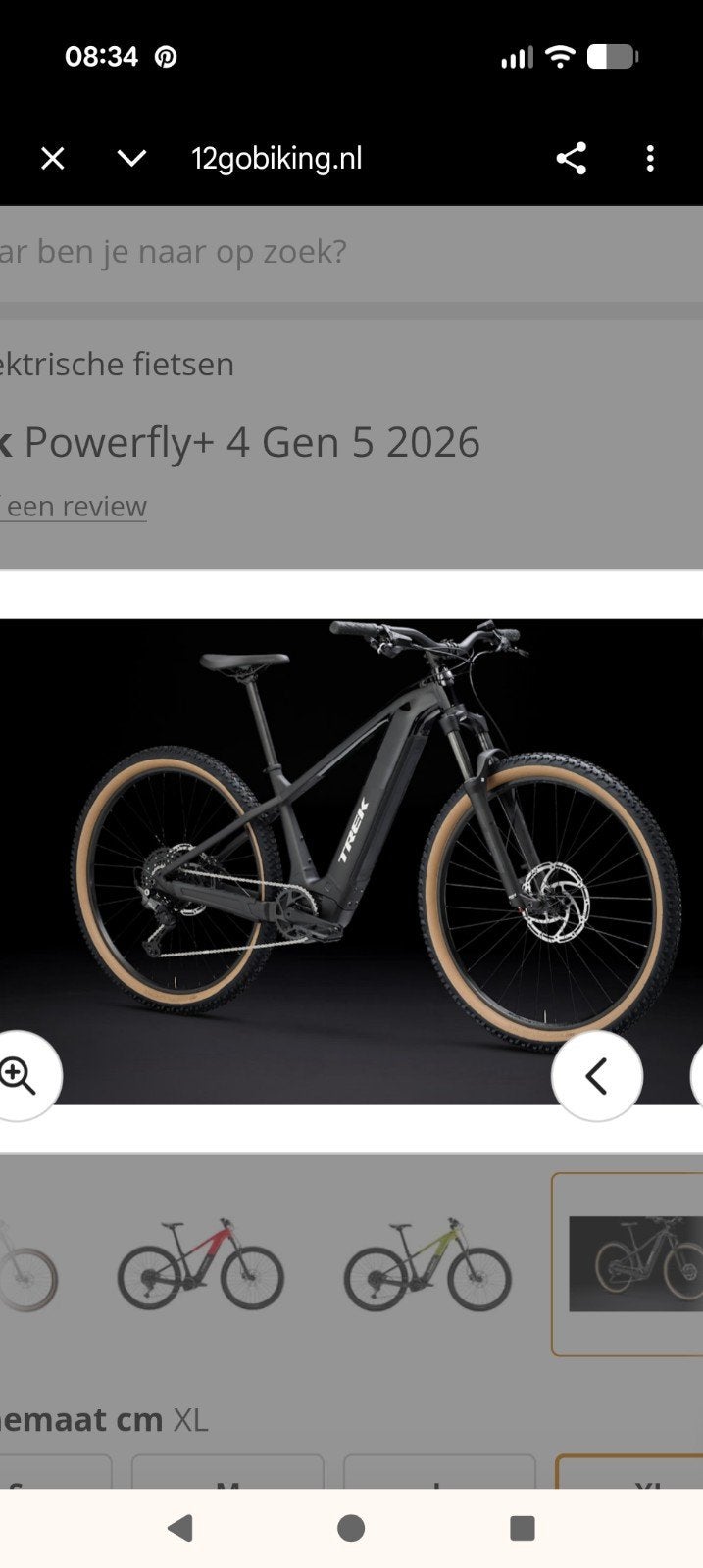 Trek Powerfly+ 4 Gen 5 E-bike met accessoires, Ophalen of Verzenden