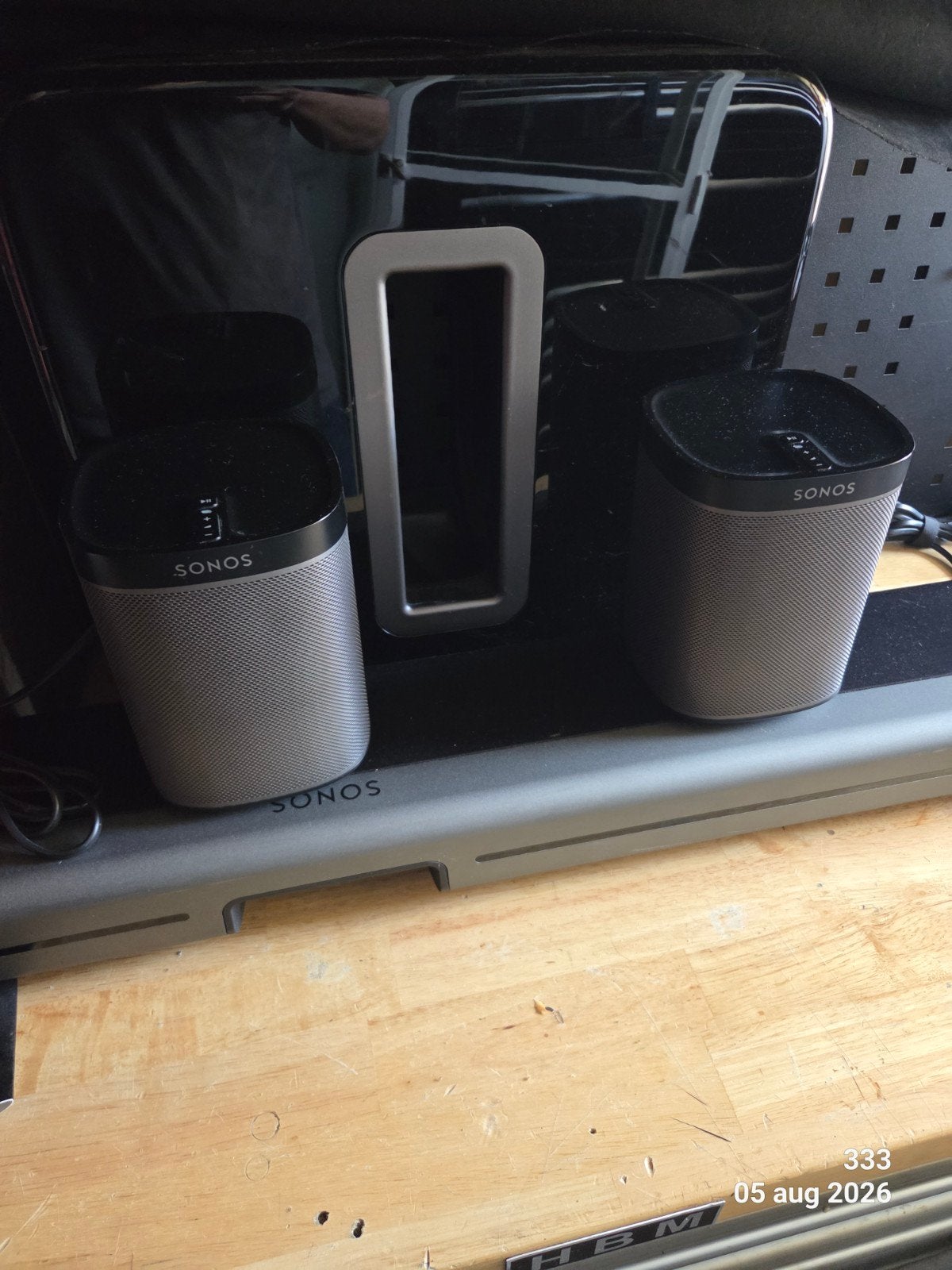 Sonos Play:1 speakerset met subwoofer en soundbar, Ophalen, Zo goed als nieuw, Surroundset, Sonos