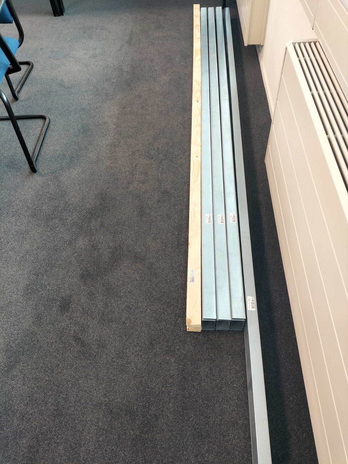 Metalstud profielen C75 en U75 met restmateriaal, Ophalen, Gebruikt, Overige typen, 250 tot 300 cm