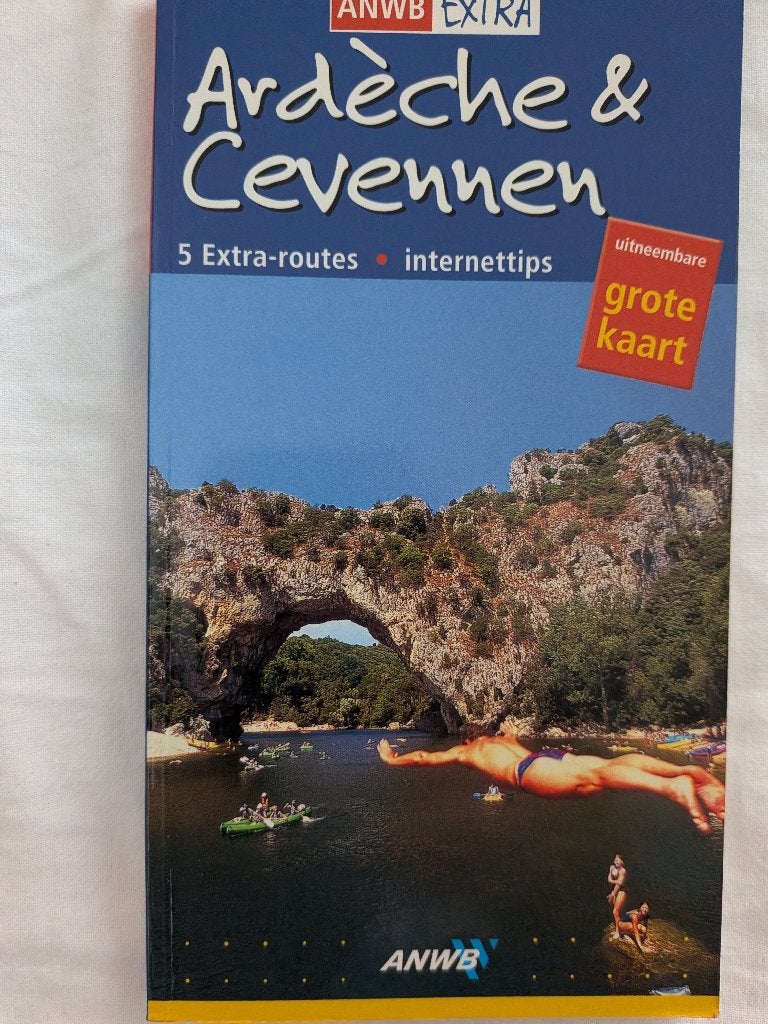 NIEUW: Reisgids ANWB Extra Ardèche&Cevennen met grote kaart, ANWB, Europa, Nieuw, Ophalen of Verzenden