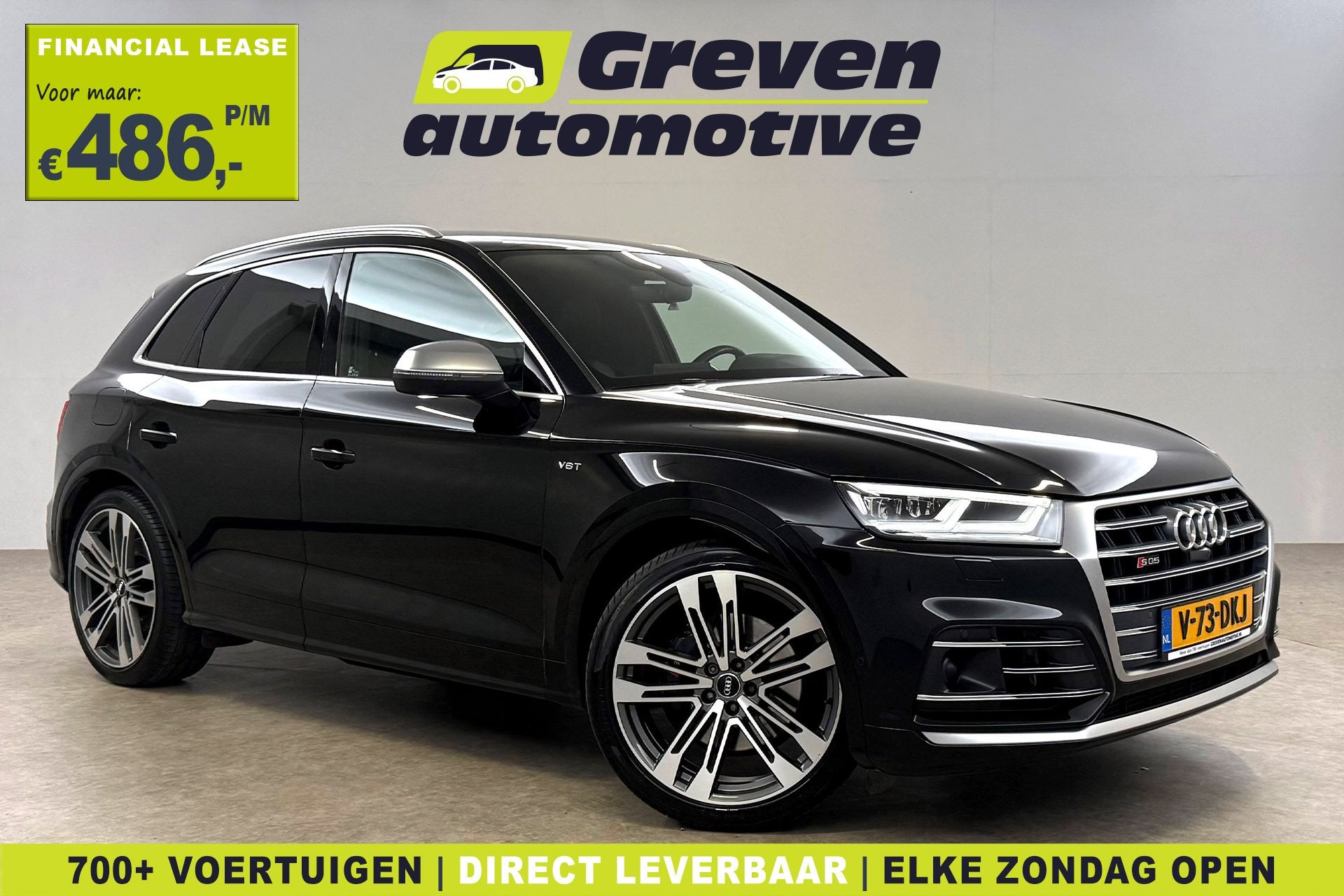 Audi SQ5 3.0 TFSI V6 T S-Line 354PK | VAN | Grijs Kenteken |, Auto's, Gebruikt, Euro 6, 2995 cc, Adaptive Cruise Control