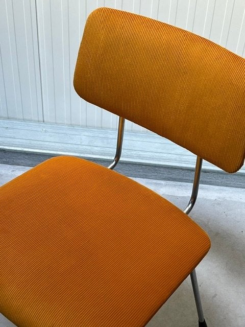Gispen 1262 eetkamerstoelen 2x Cordemeyer vintage prijs p/st, Gebruikt, Twee, Overige kleuren, .
