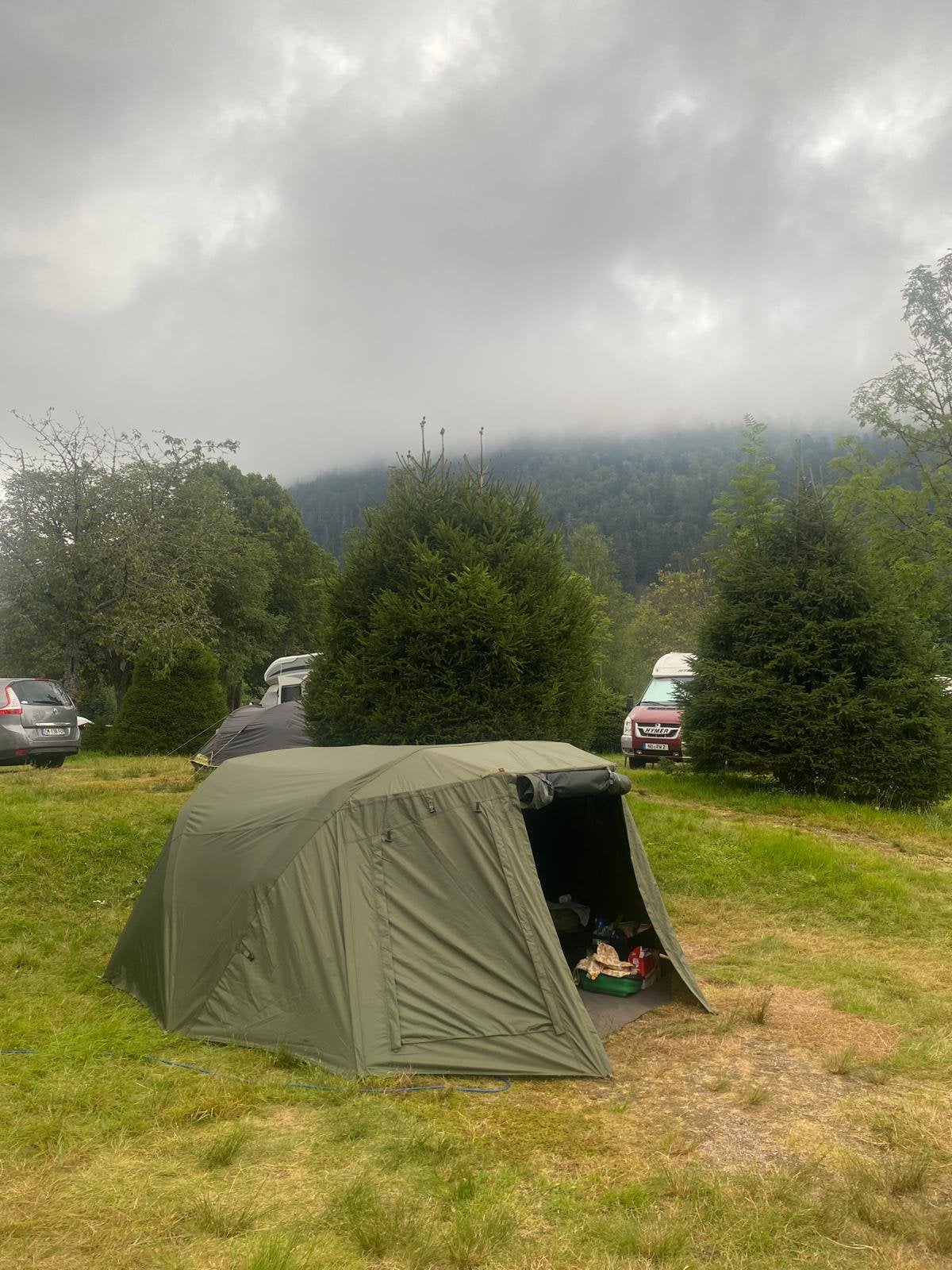 JRC Extreme TX Bivvy 2-Man INCL. Overwrap, Ophalen of Verzenden, Gebruikt, Overige typen