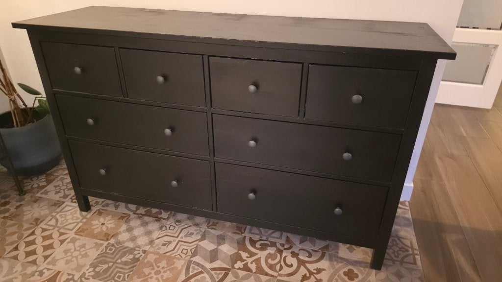 Ikea Hemnes 8 ladekast of dressoir, Ophalen, Gebruikt, 100 tot 150 cm, 5 laden of meer