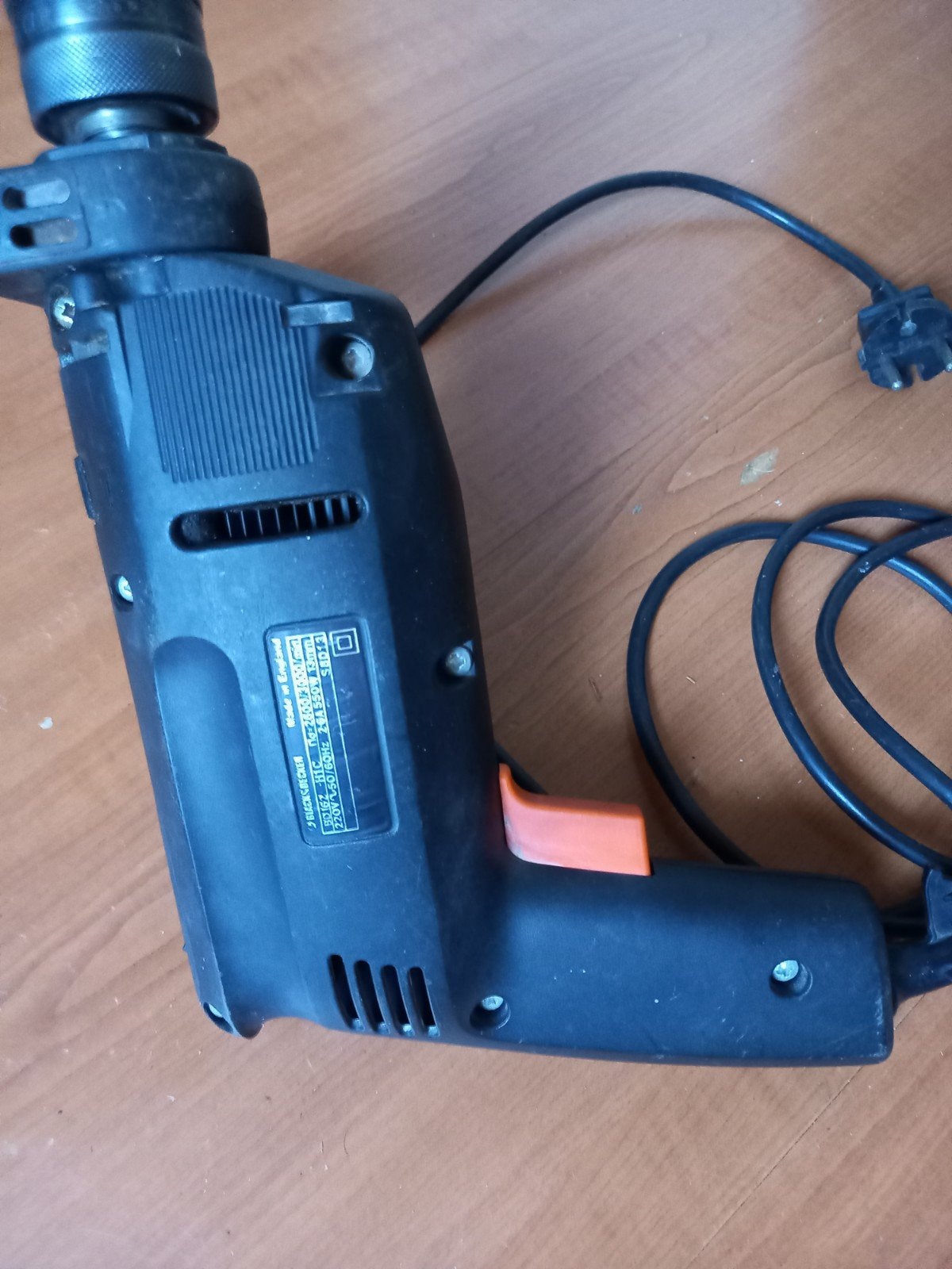 Black en Decker BD 162H1C 550 Watt, Doe-het-zelf en Verbouw, Gereedschap | Boormachines, Ophalen of Verzenden, 400 tot 600 watt