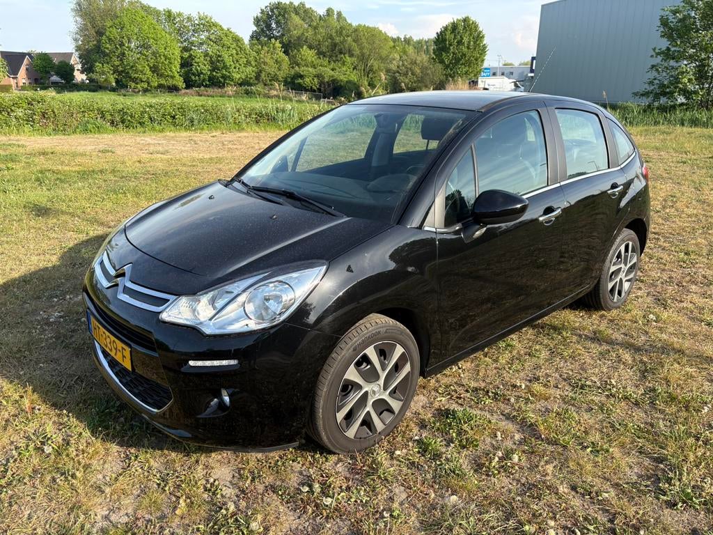 Citroën C3 1.0 PureTech I 50KW 2016 Zwart, Voorwielaandrijving, 450 kg, 31 €/maand, 948 kg