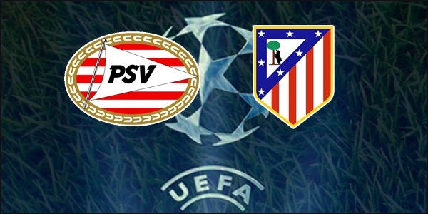 PSV-Atletico 9.12 sfeervak oost onder, Eén persoon