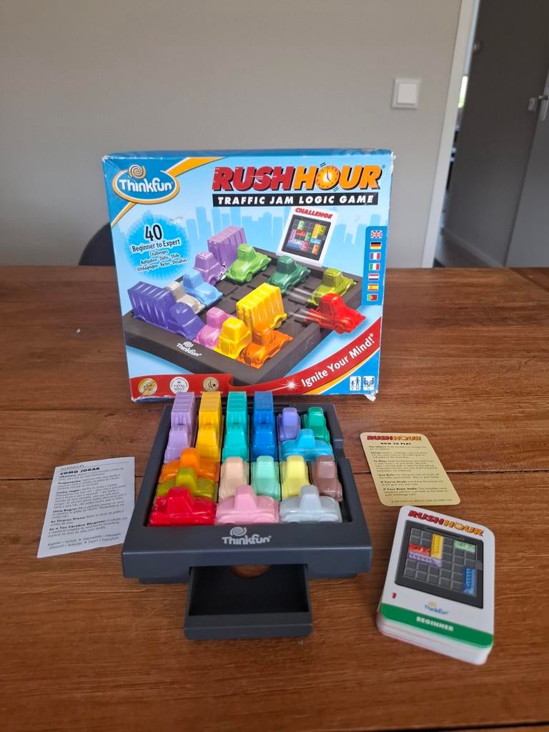 RushHour Traffic Jam Logic Game - ThinkFun, Ophalen of Verzenden, Thinkfun