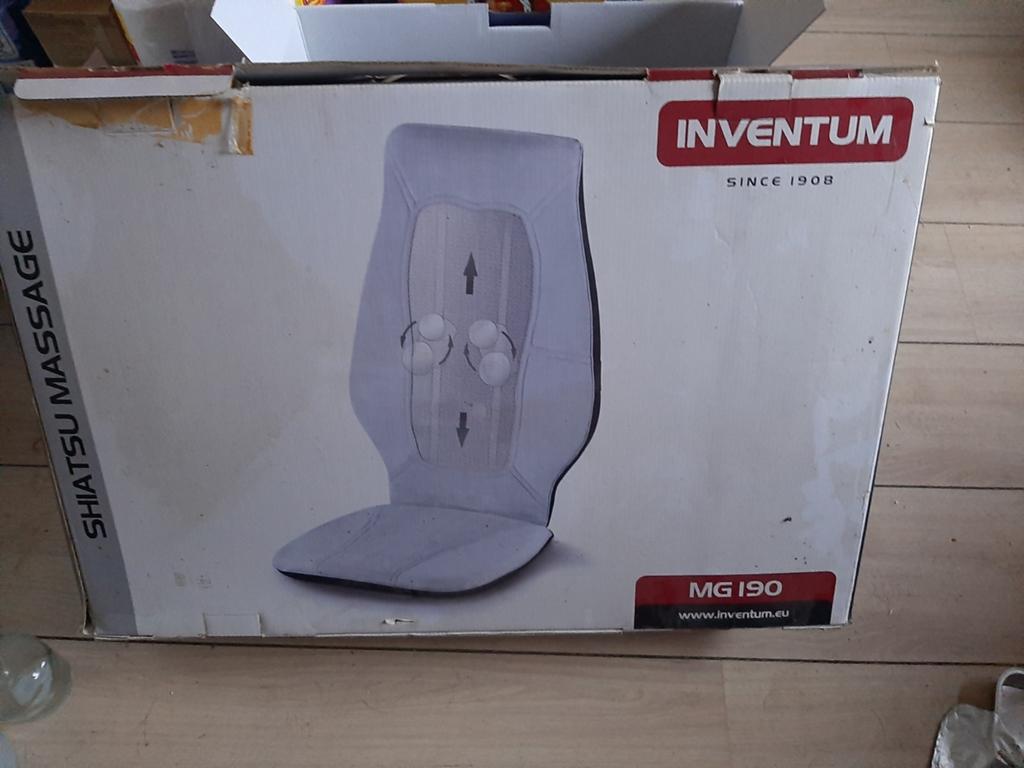 Stoel massage massagemat inventum, Ophalen of Verzenden, Nieuw, Massagestoel of Kussen