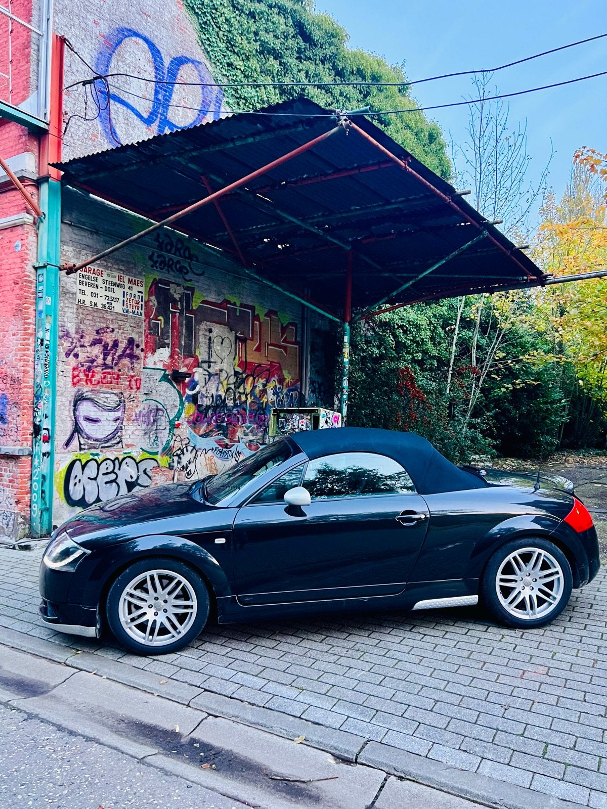 Audi TT 1.8 T Roadster 132KW 2000 Zwart, Auto's, Audi, Voorwielaandrijving, TT, Zwart, 4 cilinders