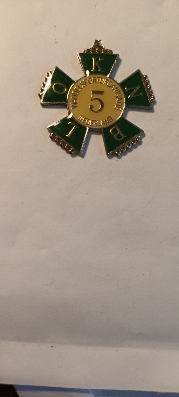 Vintage Koninklijke Nederlandse Sportfederatie Medaille, Postzegels en Munten, Ophalen of Verzenden, Overige materialen, Nederland