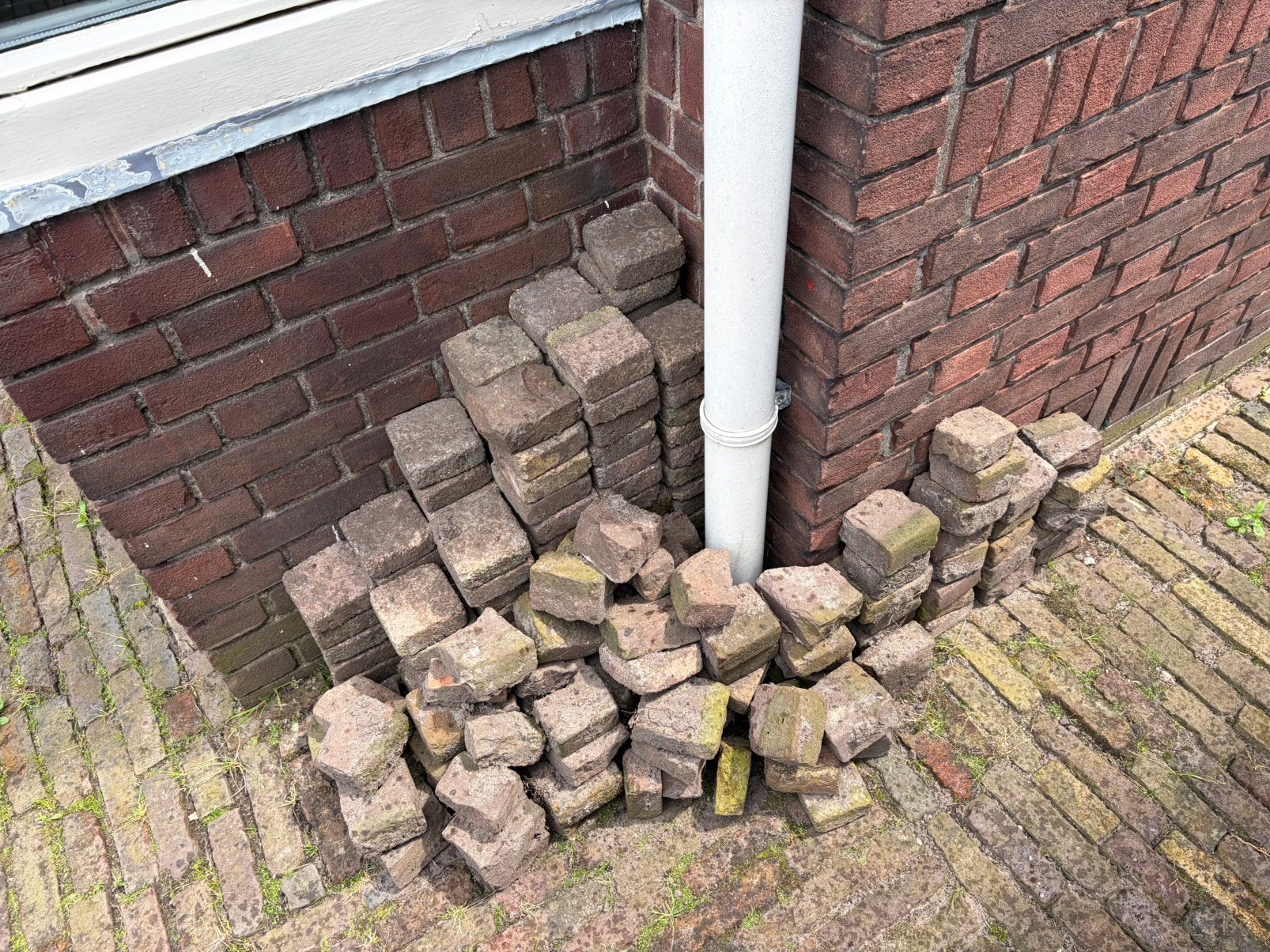 Stenen, gratis ophalen, Tuin en Terras, Grind, Keien en Split, Ophalen, Gebruikt