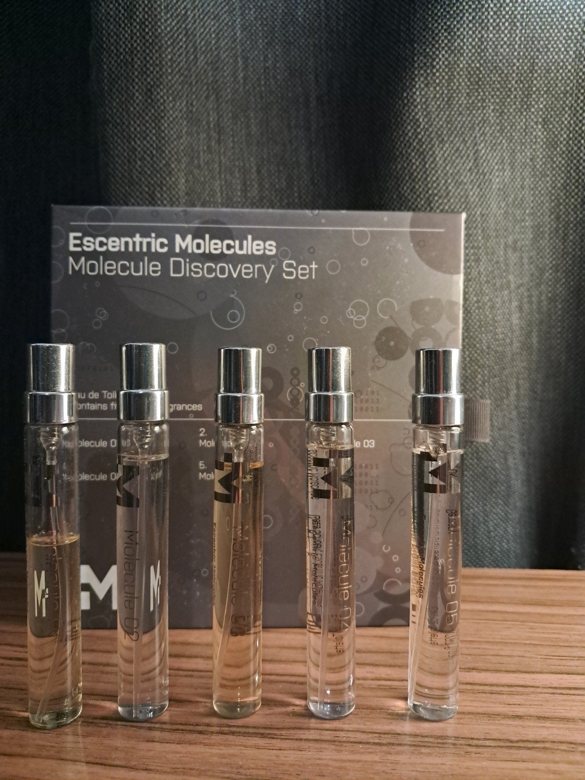 Escentric Molecules Molecule Discovery Set - 5x 8.5ml, Ophalen of Verzenden, Zo goed als nieuw
