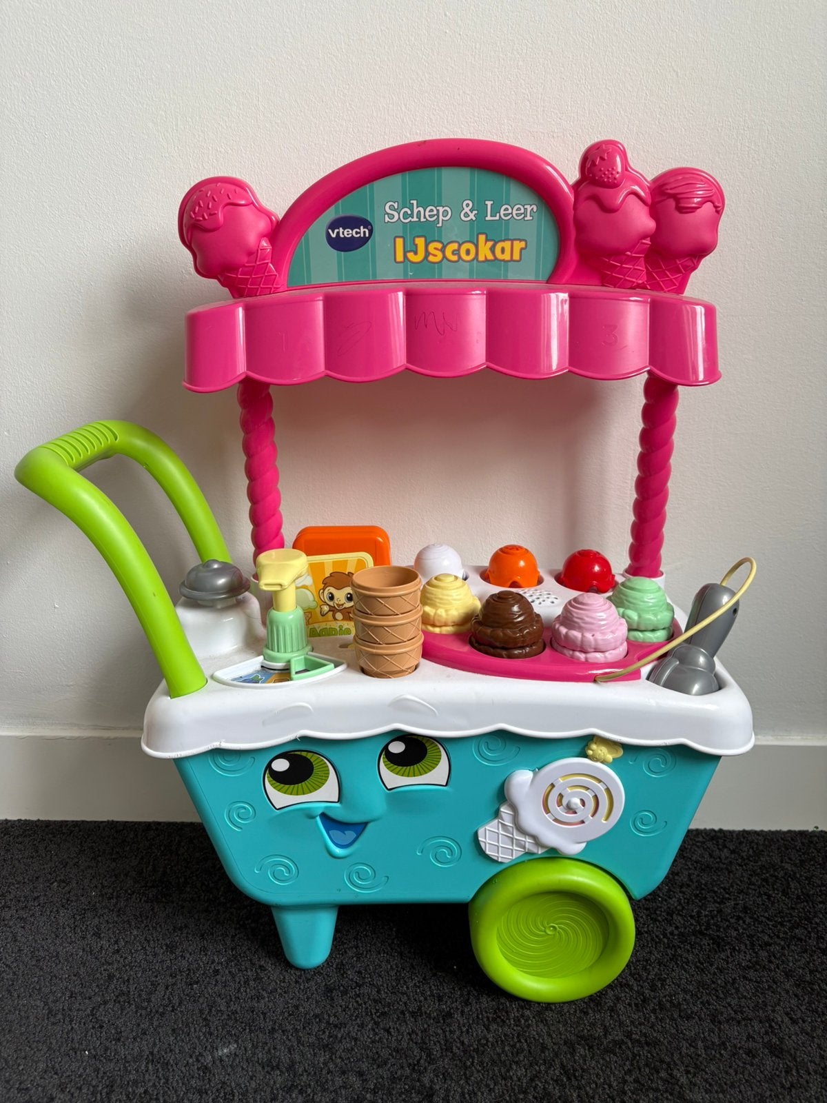 VTech IJskar / ijsjes kar met geluid en licht, Ophalen