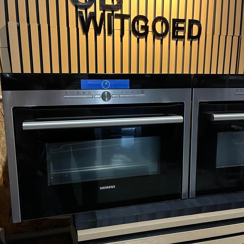 Luxe Siemens koffiemachine, solo oven + combi oven pyrolyse, Witgoed en Apparatuur, Ophalen, Zo goed als nieuw, Oven met grill