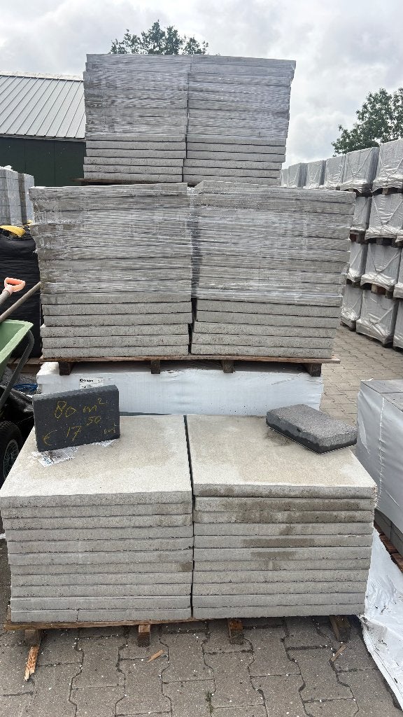 Design Square 60x60x4 cm Concrete, Tuin en Terras, Tegels en Klinkers, Nieuw, Ophalen of Verzenden, 10 m² of meer, Beton