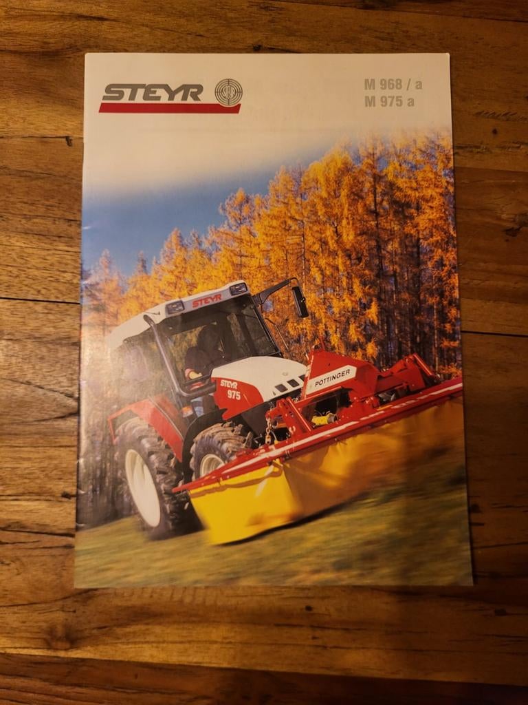 tractor folder Steyr M 968 /a M 975 a, Ophalen of Verzenden, Zo goed als nieuw