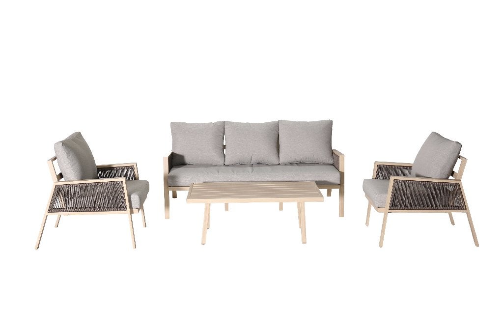 Partij aangeboden! Tuinset Amsterdam (10 stuks), Tuin en Terras, Tuinsets en Loungesets, Ophalen, 5 zitplaatsen, Bank, Loungeset