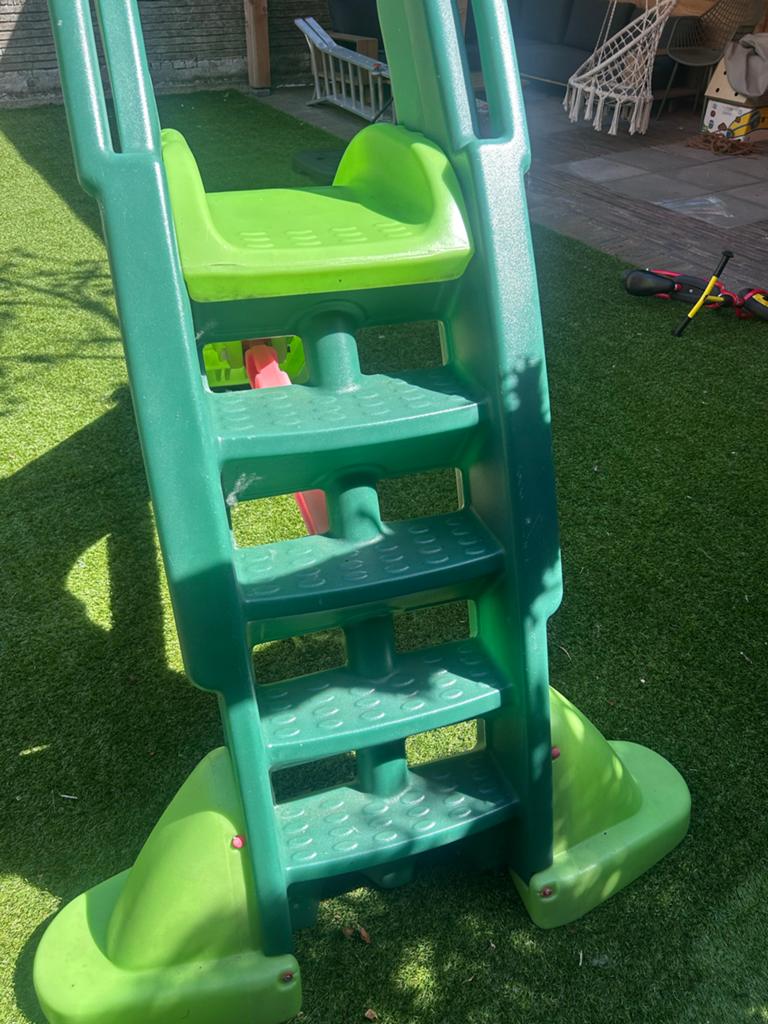 Little Tikes grote Glijbaan - Groen, Kinderen en Baby's, Speelgoed | Buiten | Speeltoestellen, Ophalen, Gebruikt, Glijbaan