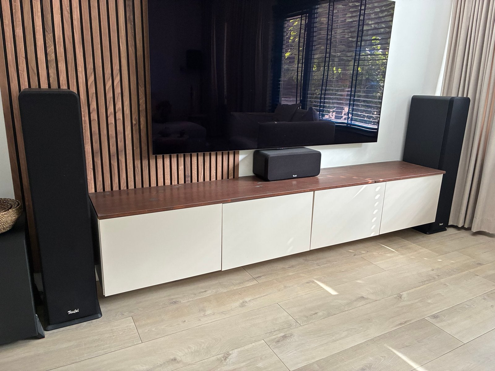 Teufel Ultima 40 speakerset met T10 subwoofer en Dolby Atmos, Audio, Tv en Foto, Luidsprekers, Zo goed als nieuw, Surroundset