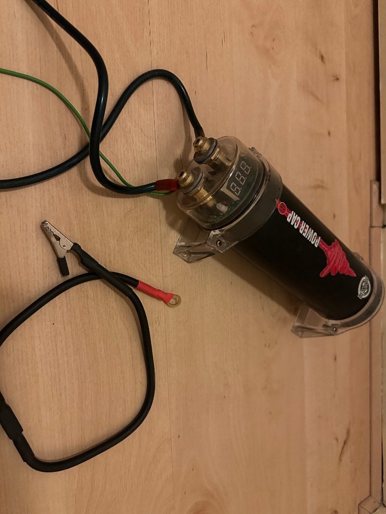 Power Cap condensator voor auto audio installatie, Ophalen, Gebruikt